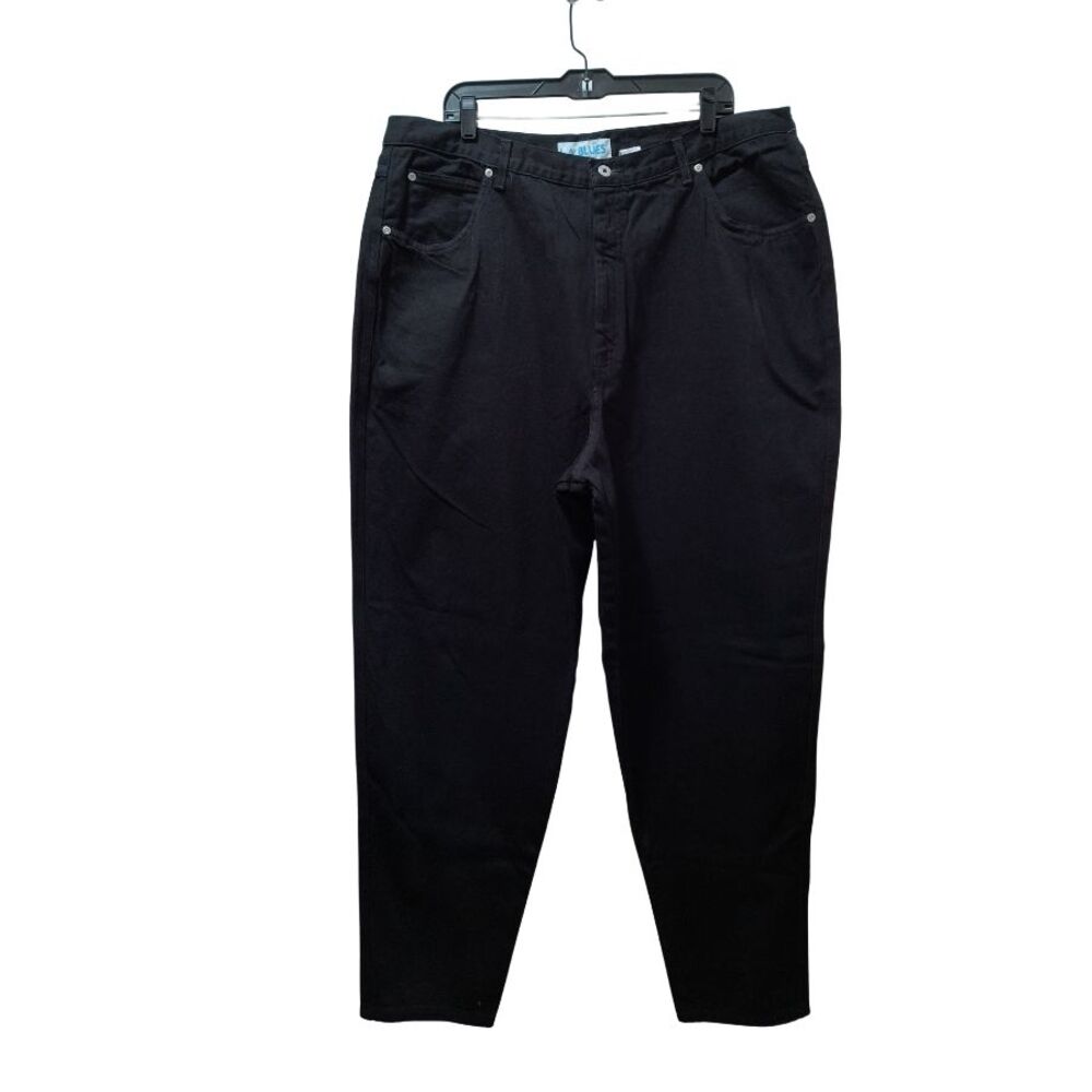 Vintage L.A. Blues Jeans Women’s 24 Black Tapered New with Tags 38x33